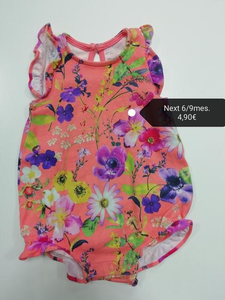 Kvetinový letný overal opaľovačky, next,74
