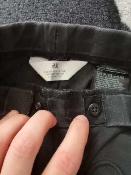 Zvoncove nohavice 128, h&m,128