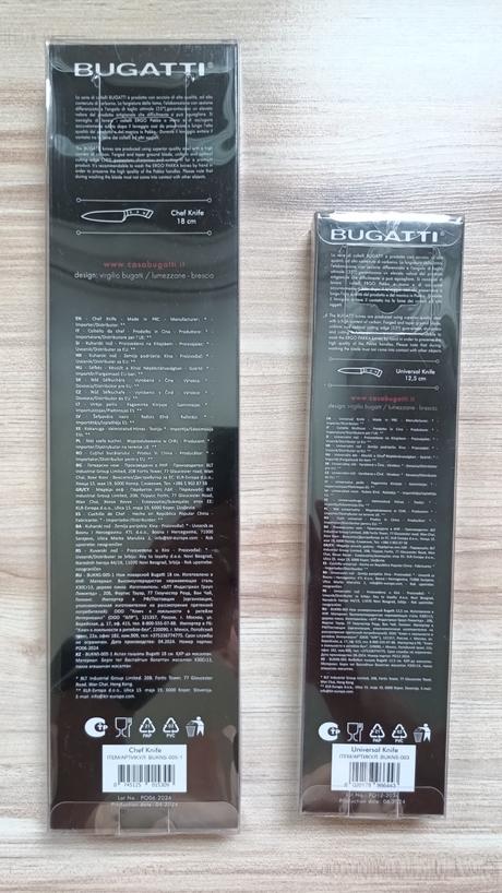 Nôž šéfkuchára bugatti ergo pakka,