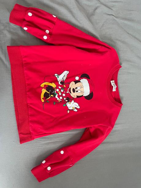 Vianočná minnie mikina, disney,110