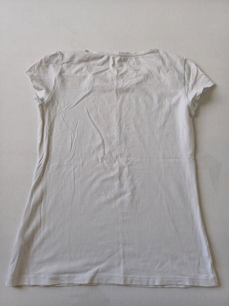 Biele tričko, h&m,170