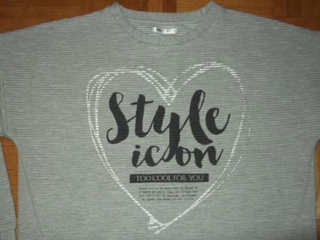 Pulover / mikina, veľ. 134/140 - nenosený, pepco,134