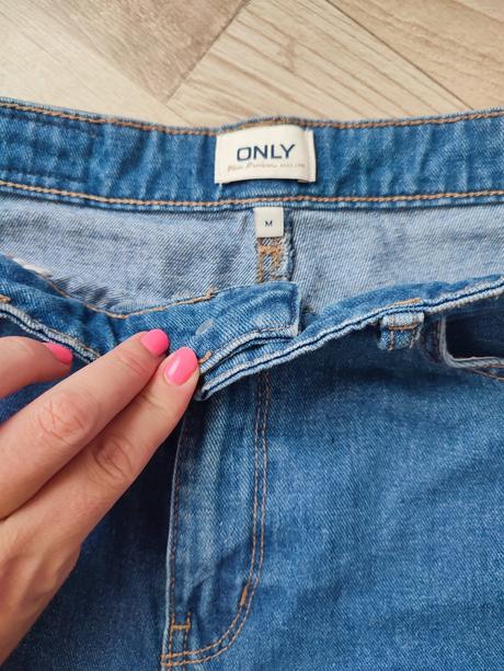 Džínsové šortky s vysokým pasom, only,m