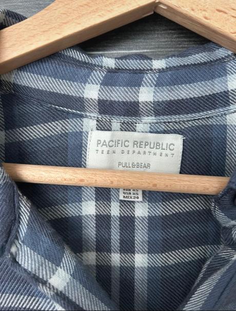 Károvaná košeľa, pull&bear,xs