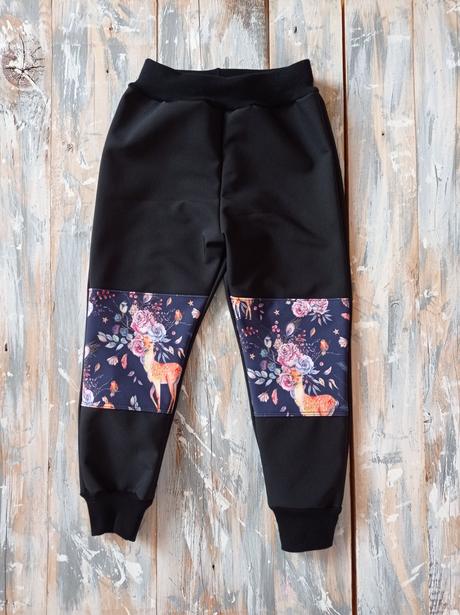 Zimné softshellové nohavice b, 68 - 140