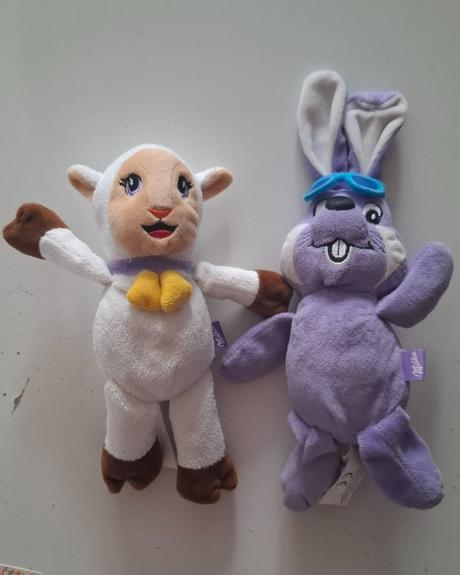 Plyšak ovečka a zajačik,