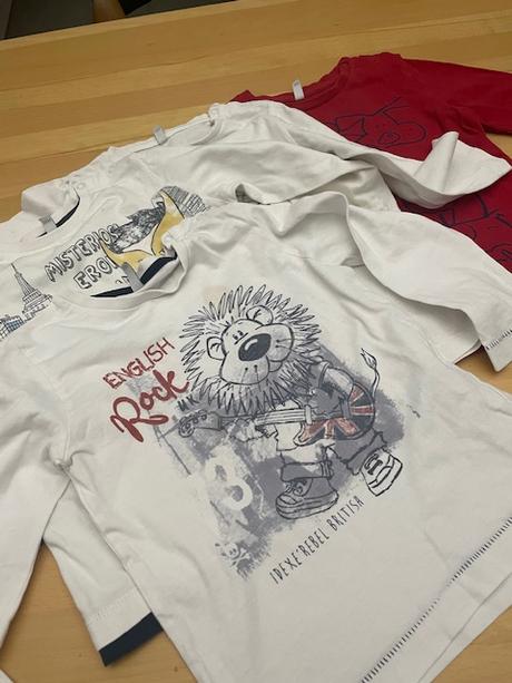 Tricka pre chlapca benetton, h&m 5 kusov na 1 rok, h&m,80