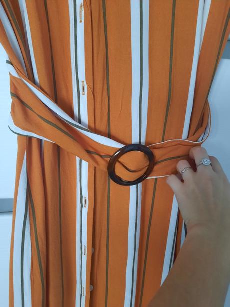 Košeľové šaty, bershka,m