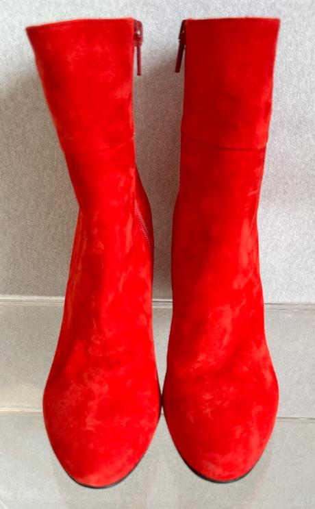 Kožené kotníkové čižmičky, 36