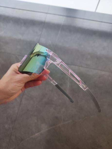 Ľahké športové cyklistické okuliare bezrámové,