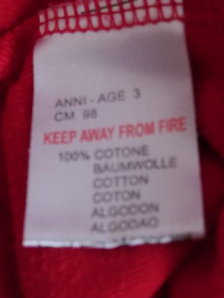 Detské červené tepláky, disney, 92-98 cm, disney,98