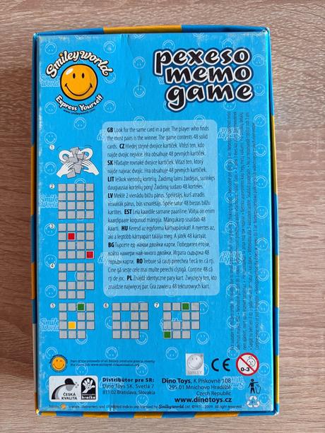 Pexeso smiley world, 