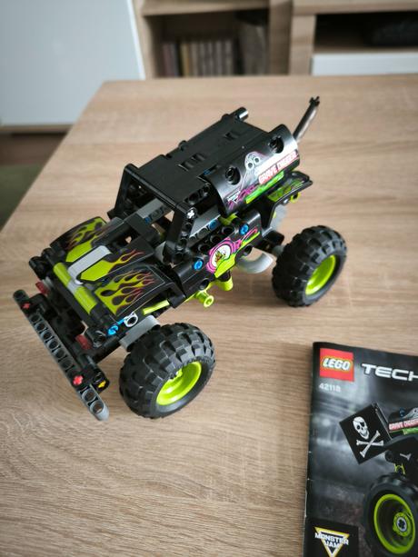 Lego technic 42118 monster jam grave digger, 