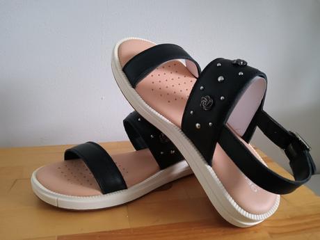 Nové kožené sandálky za polovicu v.d.20cm,geox, geox,33