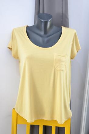 Žlté tričko m, h&m,m