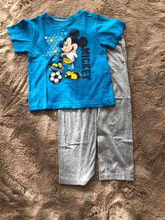 Pyžamo mickey mouse 110/116, disney,116