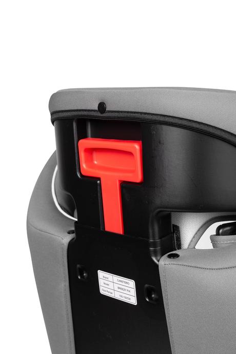 Caretero autosedačka breezy fix grey (100-150cm), caretero