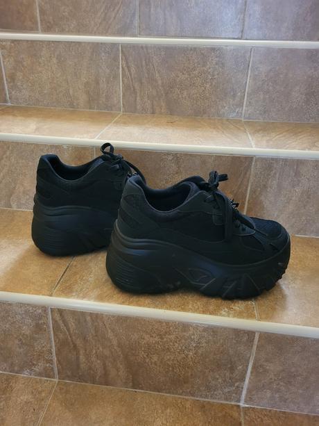 Bershka tenisky na vysokej platforme, bershka,39