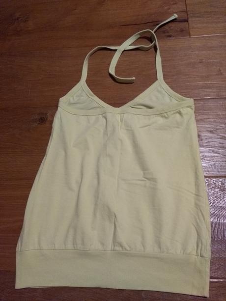 New look - tričko / top s viazaním na krku, new look,36