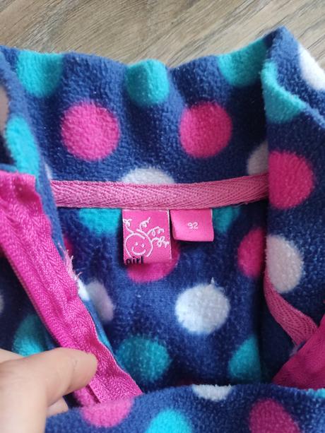 Tenká flísová mikina, 92