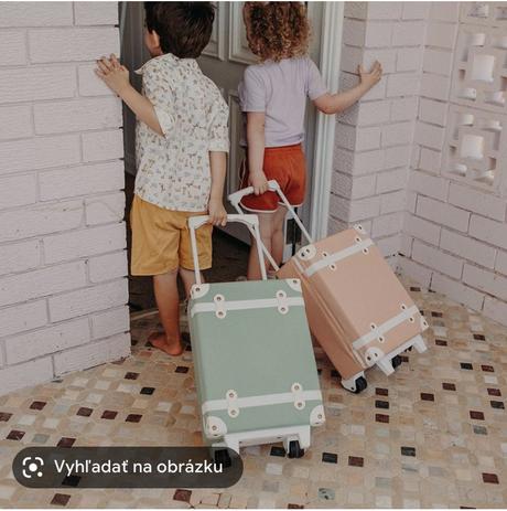 Cestovný kufrík ollie ella horčicový,