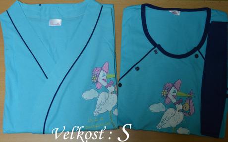 Kojenecká nočná košeľa so županom, vienetta secret,l / m / s / xl / xxl