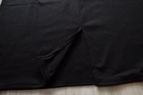 Peekaboo čierno-biele vzorované šaty + crop top, 38 - xl