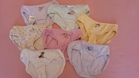 7 ks bavlnených nohavičiek hm-veľ.134/140, h&m,140