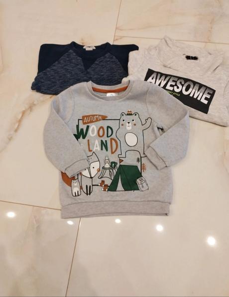 Chlapcenske mikiny 9ks, 98