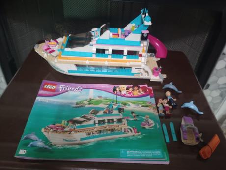 Lego friends lod s delfinmi 41015,