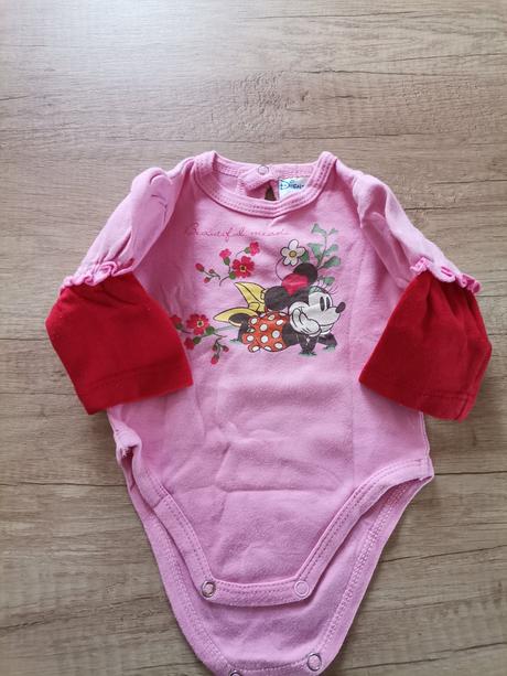 Dievčenské ružové body minnie, disney,62