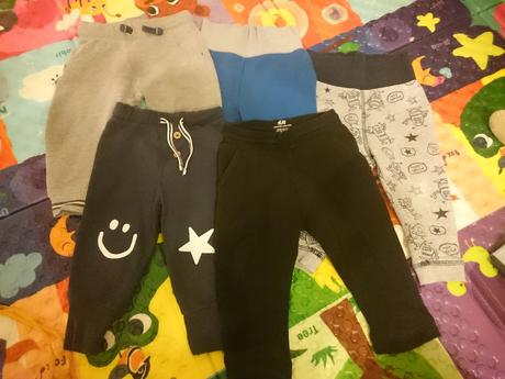 Teplaky 5 ks, lupilu,80