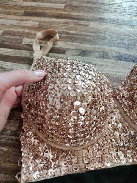 Dámske šaty s flitrami, s / xs