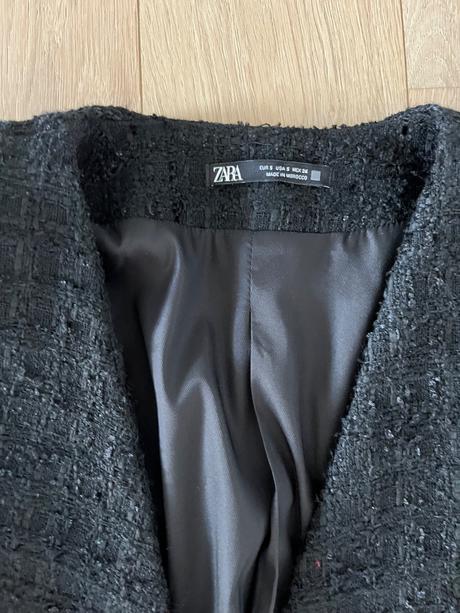 Tvídové sako zara, zara,s