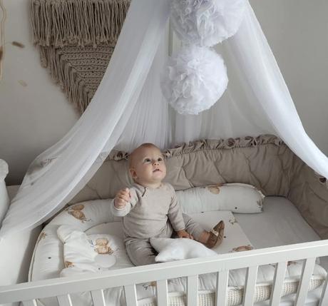 Nový pom pom baldachýn + zavinovačka + hniezdo via, šírka (cm): 60,dĺžka (cm): 120