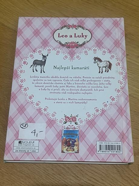 Detska kniha leo a luky, najlepsi kamarati, 