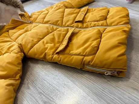 Teplá predĺžená bunda 4-5 rokov, f&f,110