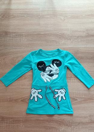 Šaty minnie zelene 122/128, 128