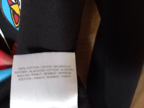 Tričko s dlhým rukávom angry birds, c&a,122