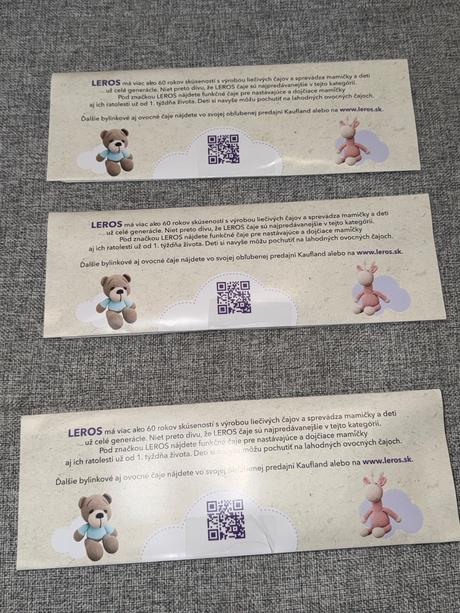 Leros bylinkové čaje pre mamičky a deti, 