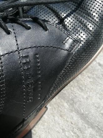 Bugatti kožené topnky v40,25,5-26 cm chodidlo, 40