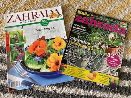 Časopisy záhrada 4ks,