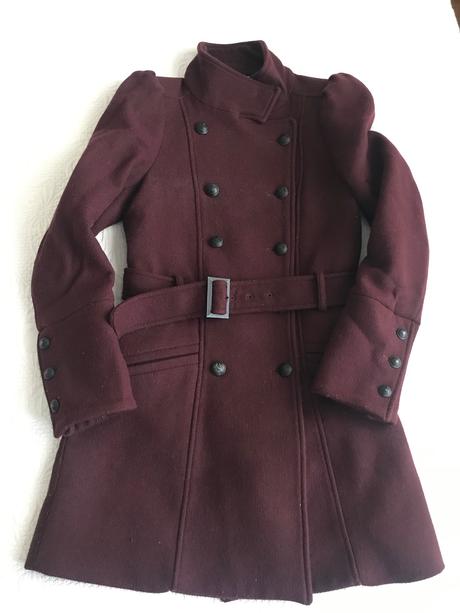 Vlneny kabát mango, mango,s