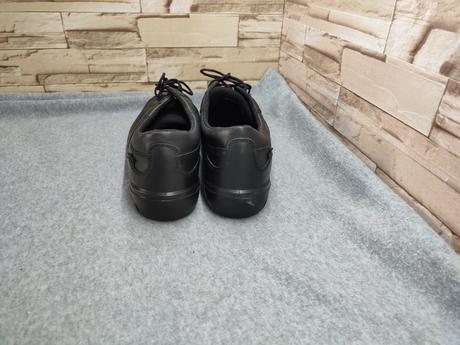 Uvex 45 - pánska kožená čierna pracovná obuv, 45