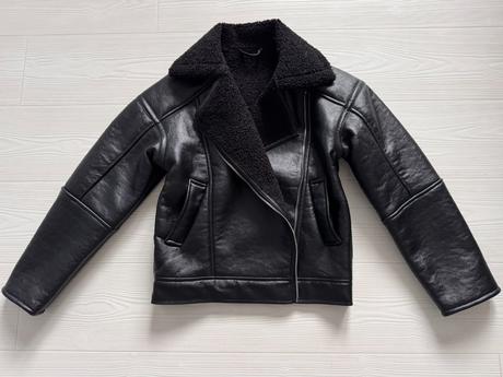 Zara - oversize moto bunda, zara,m