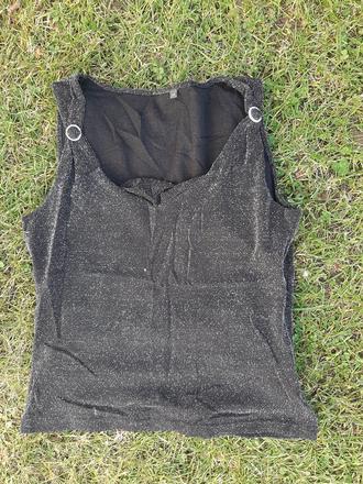 Elastické trblietavé tričko velk. 44., 44
