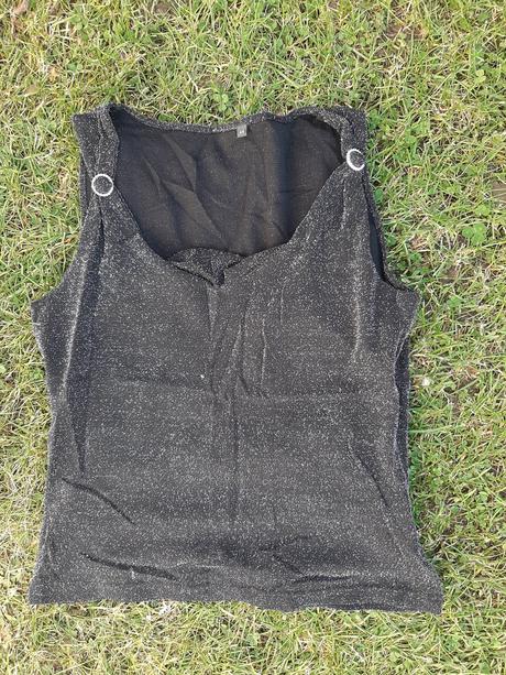 Elastické trblietavé tričko velk. 44., 44