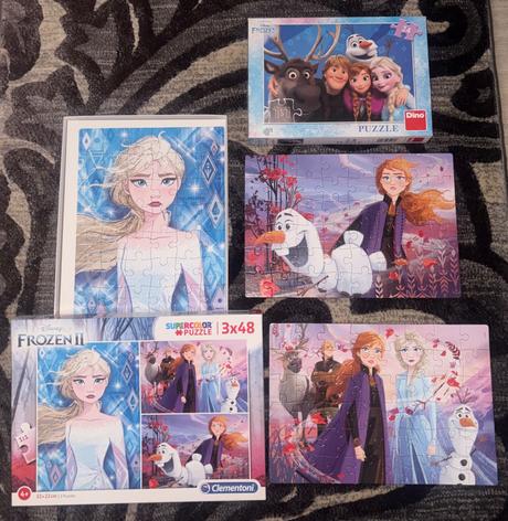 Puzzle frozen od 4+,