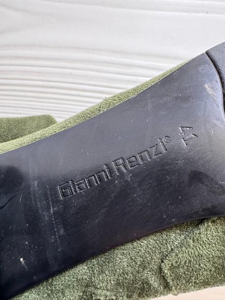 Gianni renzi - semišové čižmy, 41