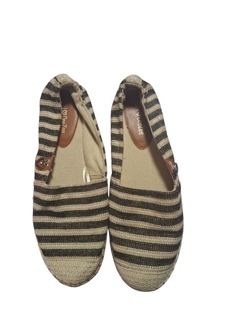 Dámske pásikavé balerínky, 39